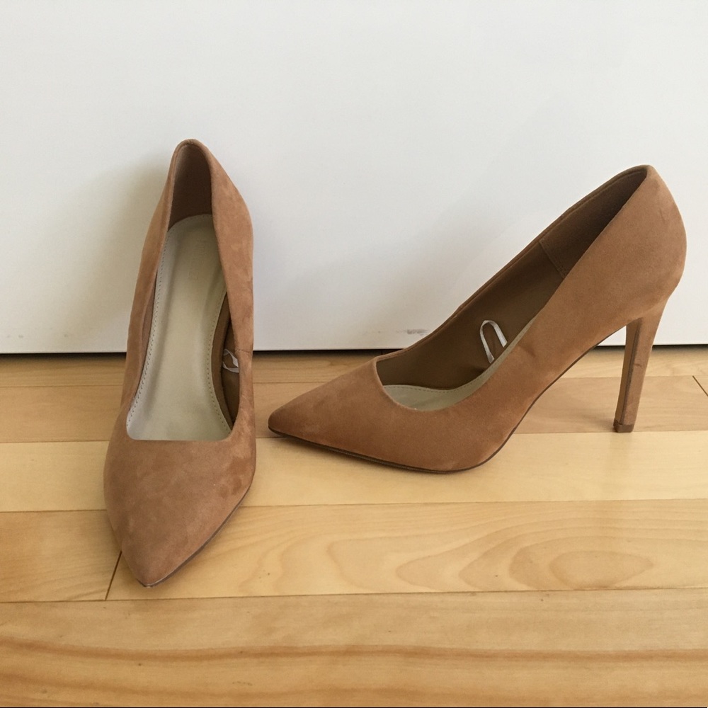 Suede Heels